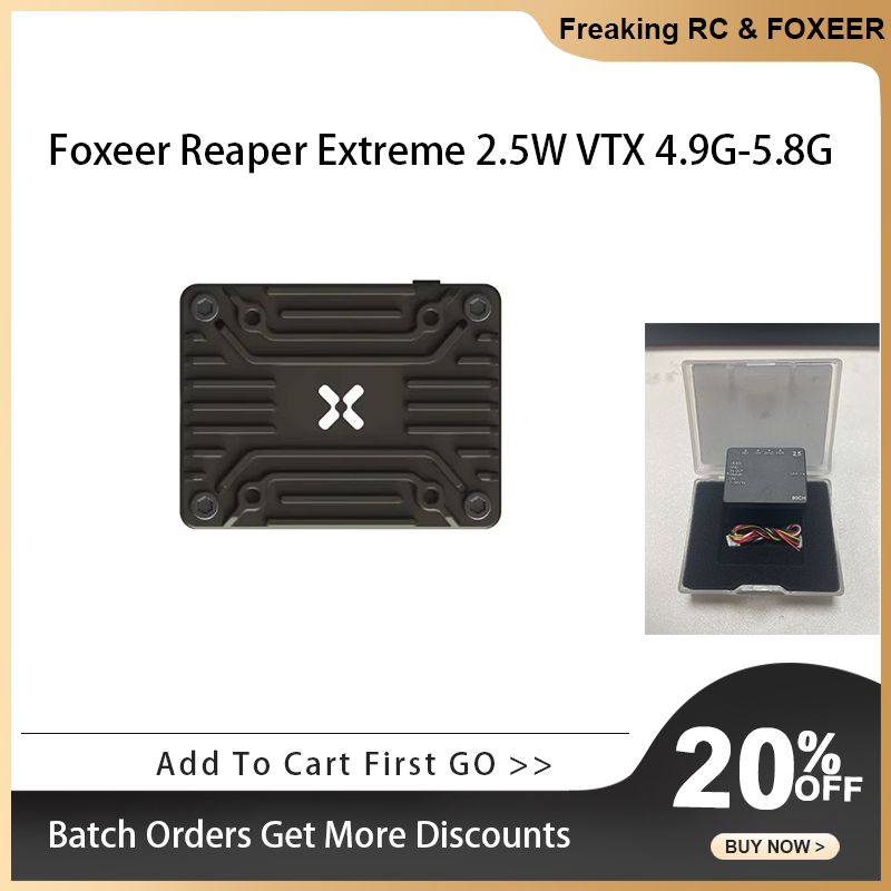 Foxeer 4.9G~6G Reaper Extreme  - đánh giá và giá Radiomaster Ranger 2.4Ghz Elrs Module