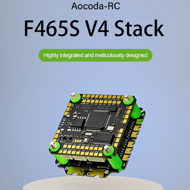 Aocoda-RC F465S V4 Stack F405  - đánh giá và giá Speedybee F405 V4 Bls 55A Stack