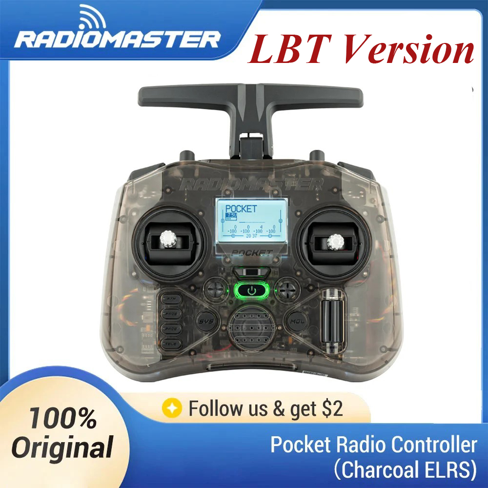 Radiomaster Pocket LBT for EU  - đánh giá và giá Radiomaster Pocket Elrs M2