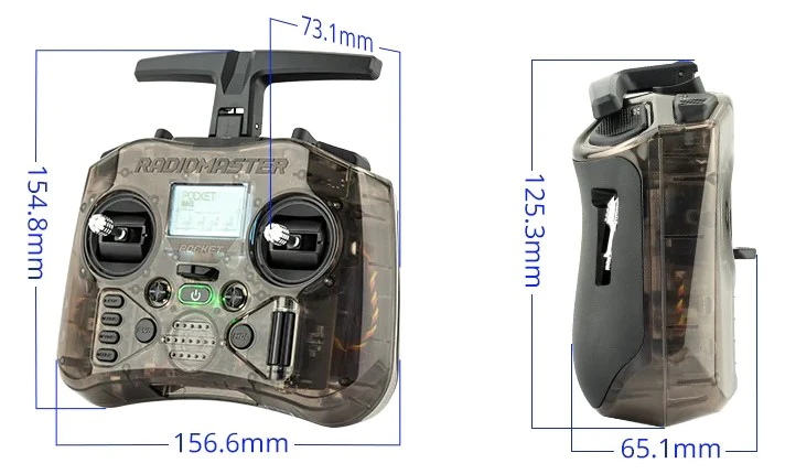 Radiomaster Pocket LBT for EU  - đánh giá và giá Radiomaster Pocket Elrs M2